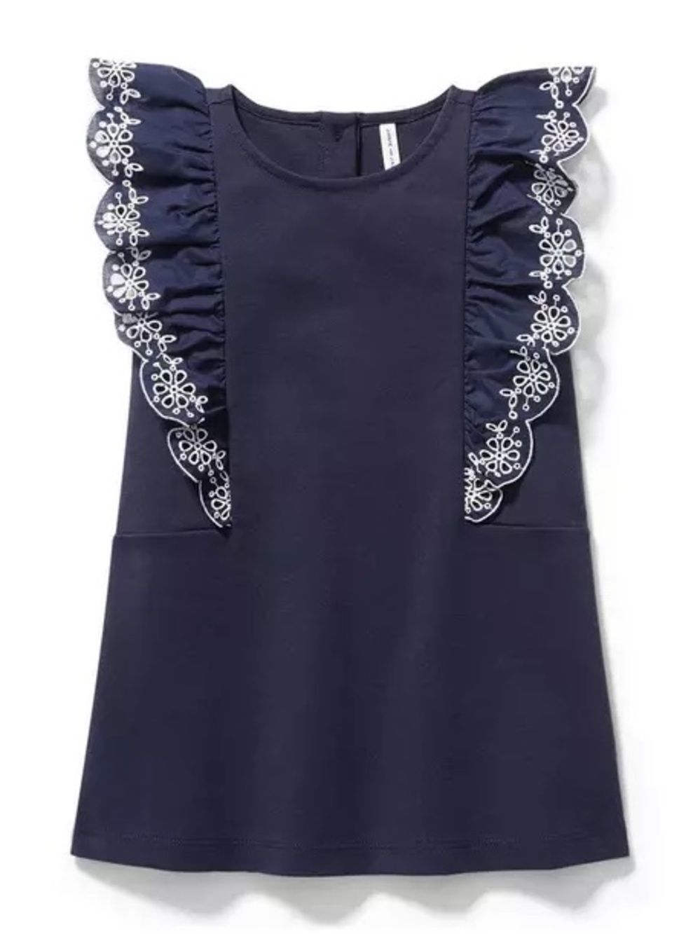 Janie & Jack Eyelet ruffle dress